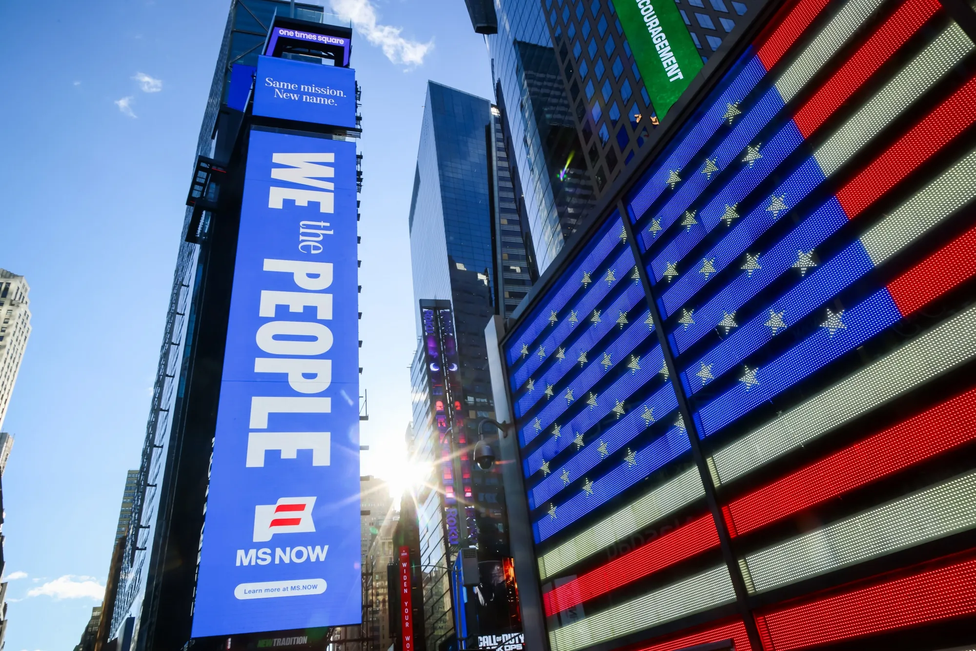 The network, which stands for My Source for News, Opinion and the World,&nbsp;is seeking to leverage the dedicated following its many TV personalities have developed among mostly liberal audiences to expand beyond cable TV.