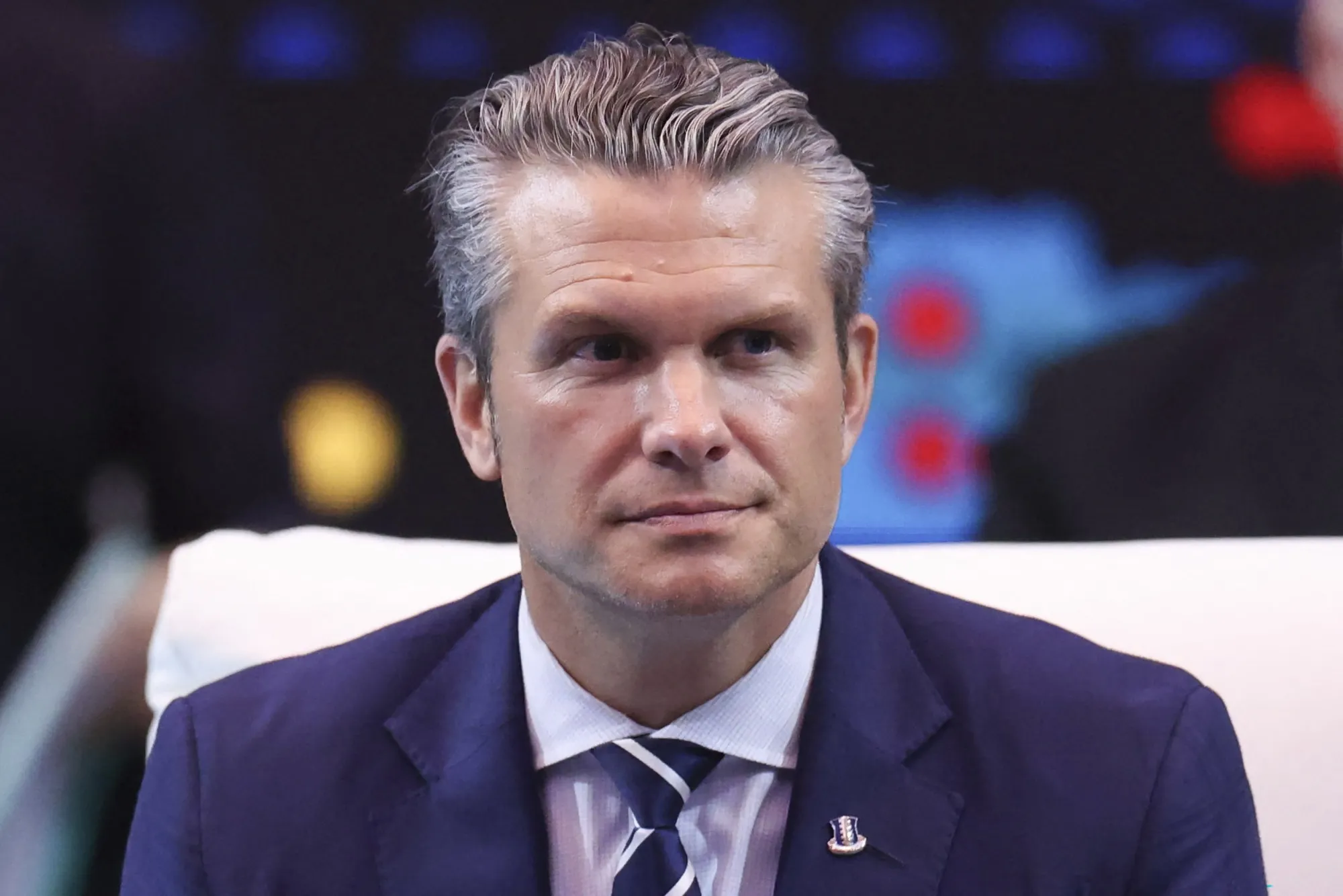 Pete Hegseth at the Asean Defence Ministers' Meeting in Kuala Lumpur on Nov. 1.