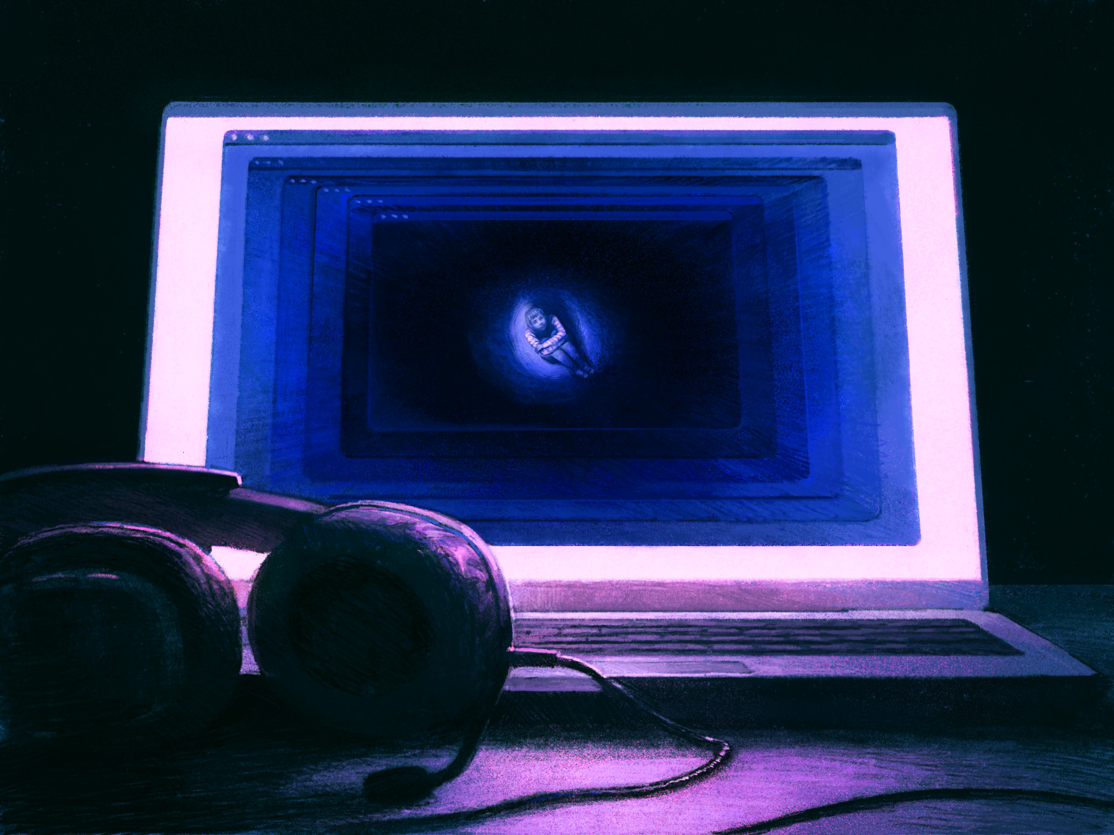 A computer screen