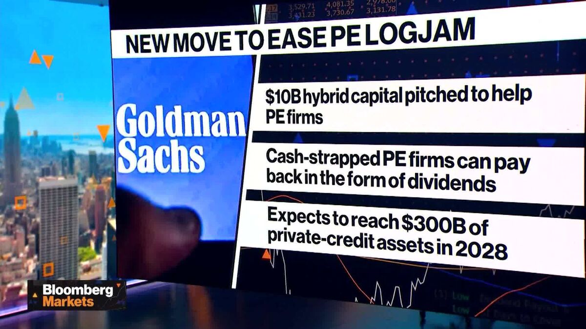 Goldman Plans $10B Fund to Ease Private Equity Logjam