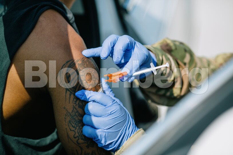 A Covid-19 Testing And Vaccination Site Reopens As Louisiana Cases Rise