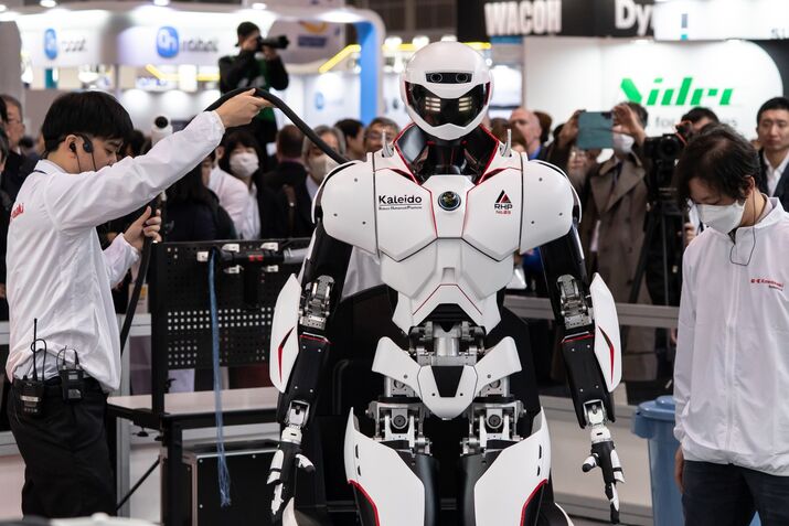 International Robot Exhibition Is Held