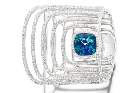 Two watches and tons of diamonds.