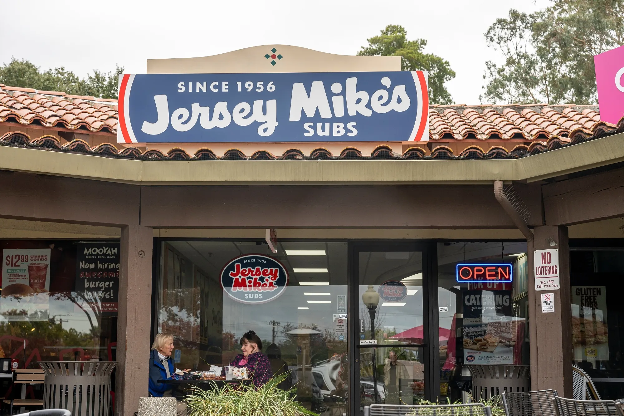A Jersey Mike's restaurant in Walnut Creek, California.