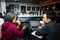 Spacious members work in a dining room at La Sirena, a restaruant in Manhattan on March 31st, 2017. Photographer - David Williams/Bloomberg