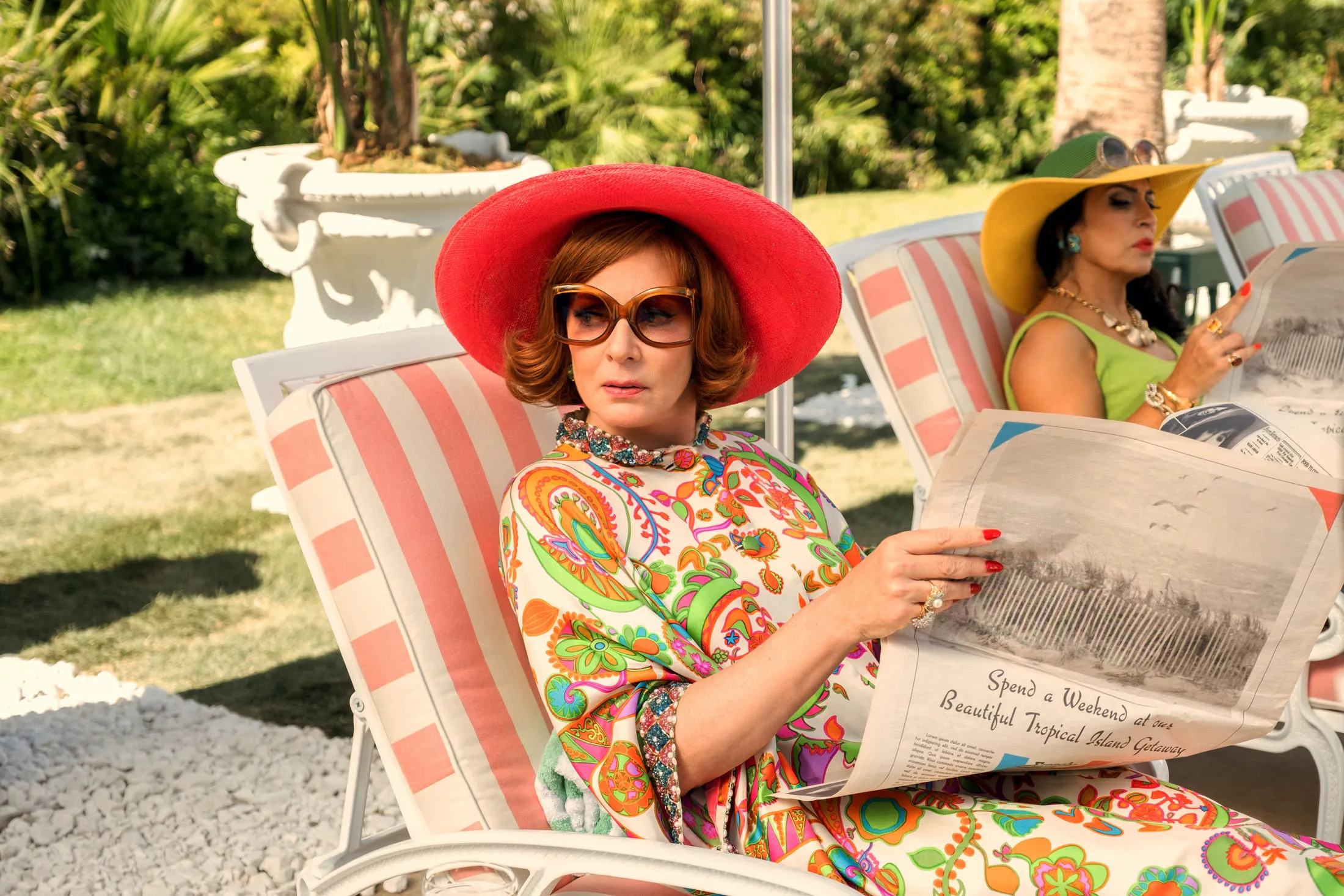 Allison Janney as&nbsp;Evelyn Rollins in Palm Royale.