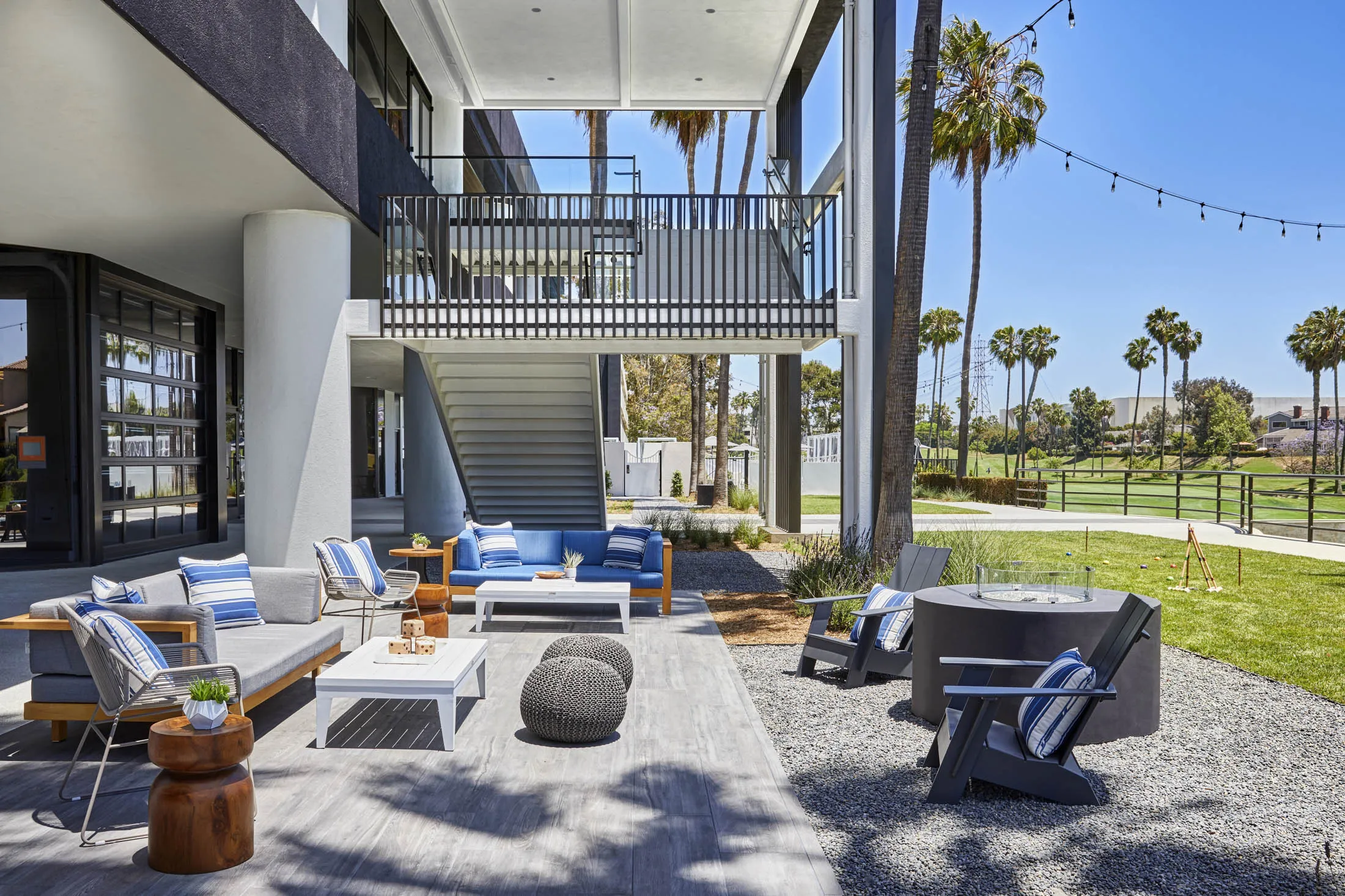 Outside the Westdrift Manhattan Beach, a 10-minute taxi ride from Los Angeles International Airport.