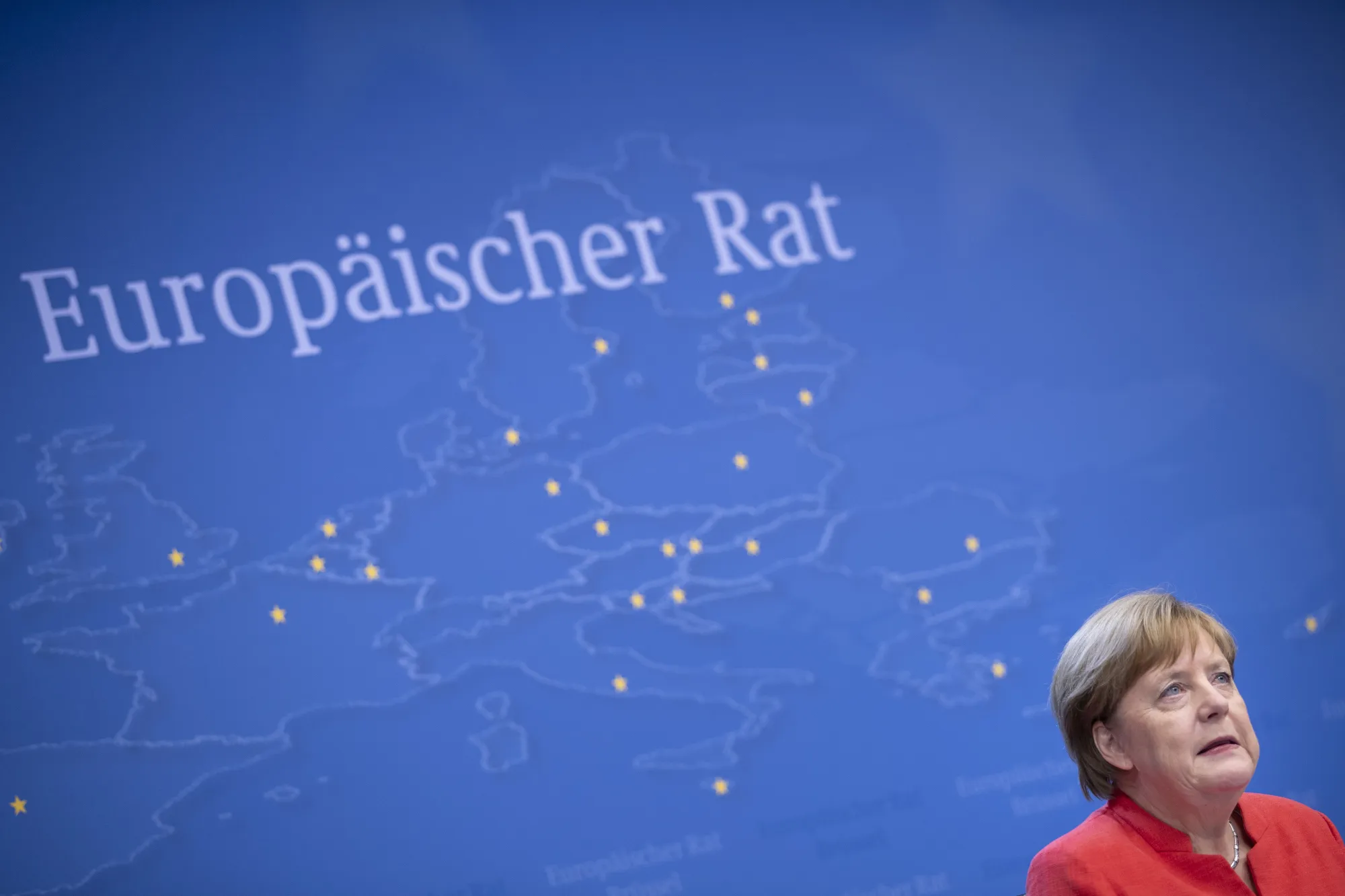 Angela Merkel puts German policy squarely in the context of Europe, yet is criticized for not doing enough for the bloc.