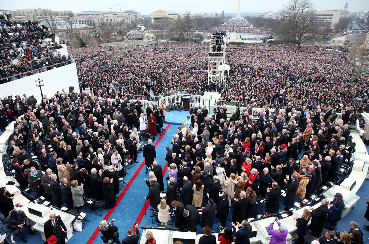 The Inauguration Of Donald J Trump Bloomberg