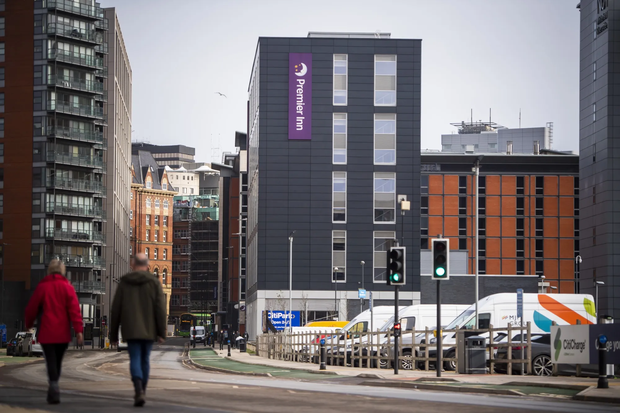 A Premier Inn hotel in Leeds, UK.