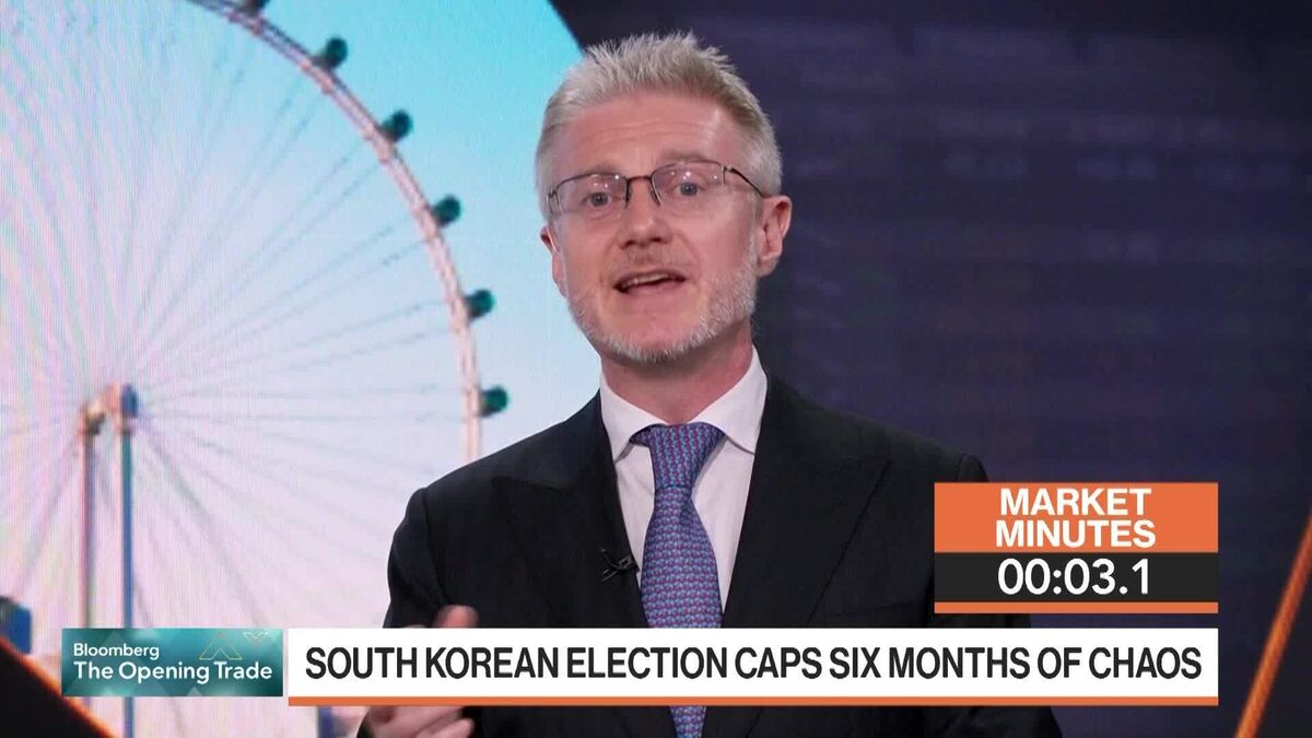 Korean Bonds Wobble After Lee Election: 3-Minute MLIV