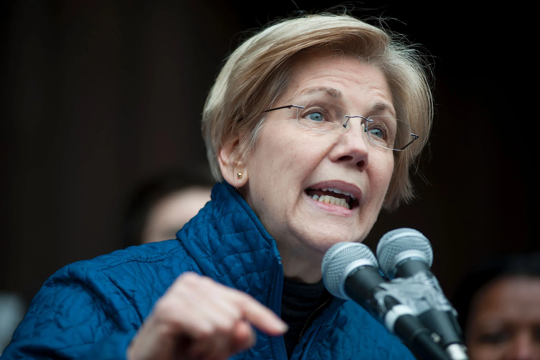 U.S. Senator Elizabeth Warren.
