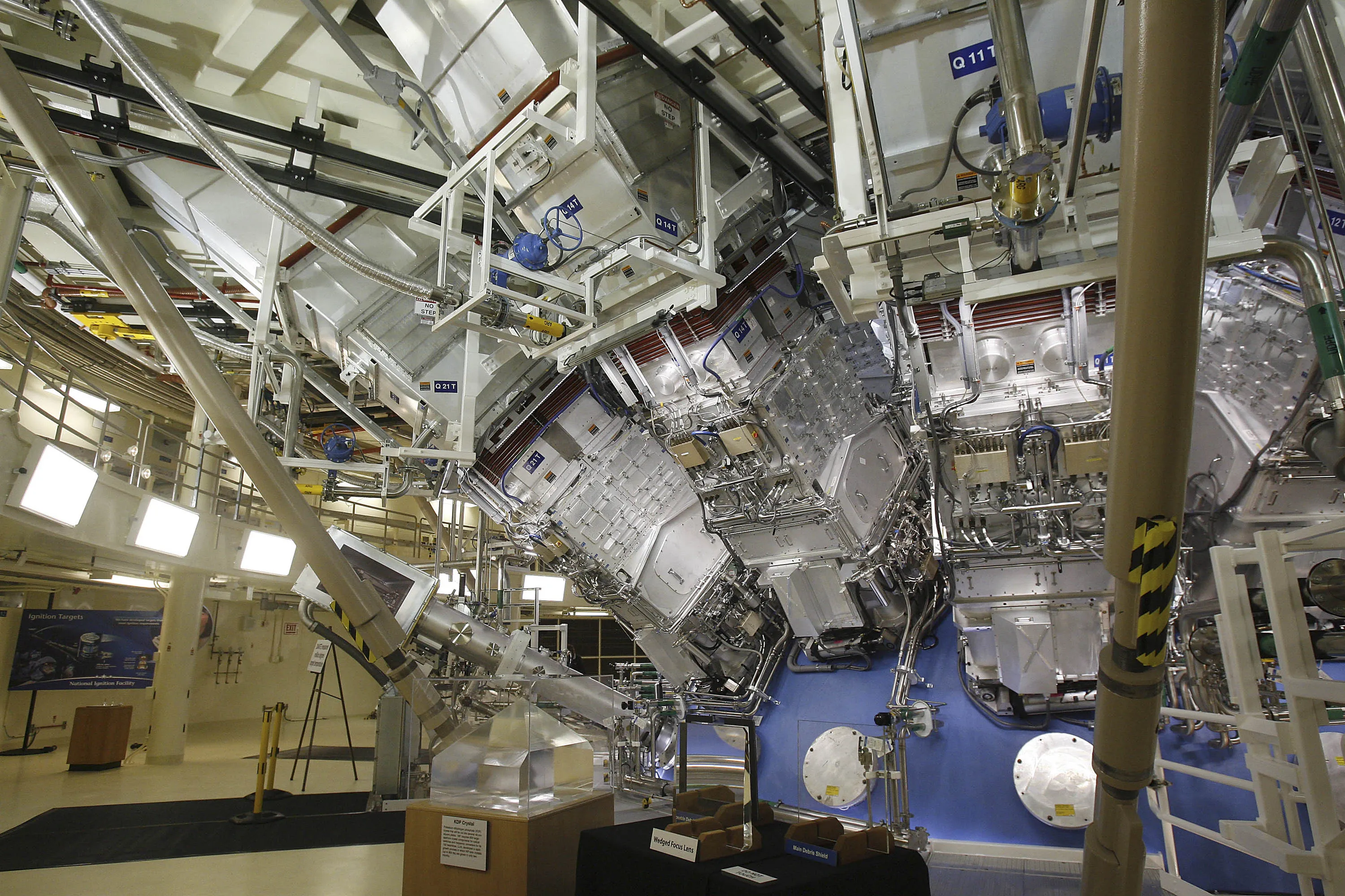 The National Ignition Facility&nbsp;at the Lawrence Livermore National Laboratory in&nbsp;California.