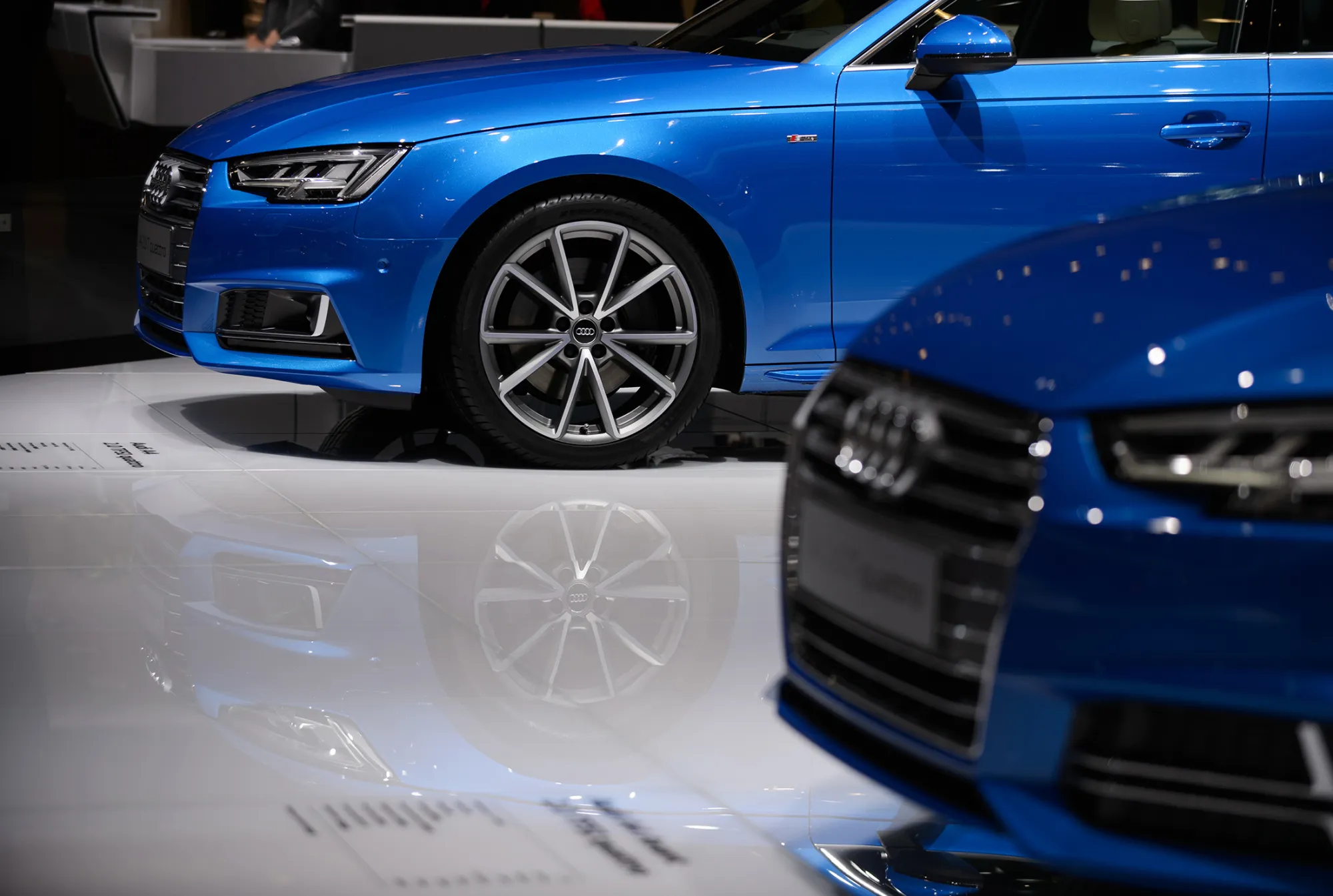 Audi AG A4 T Quattro vehicles, produced by Volkswagen AG.
