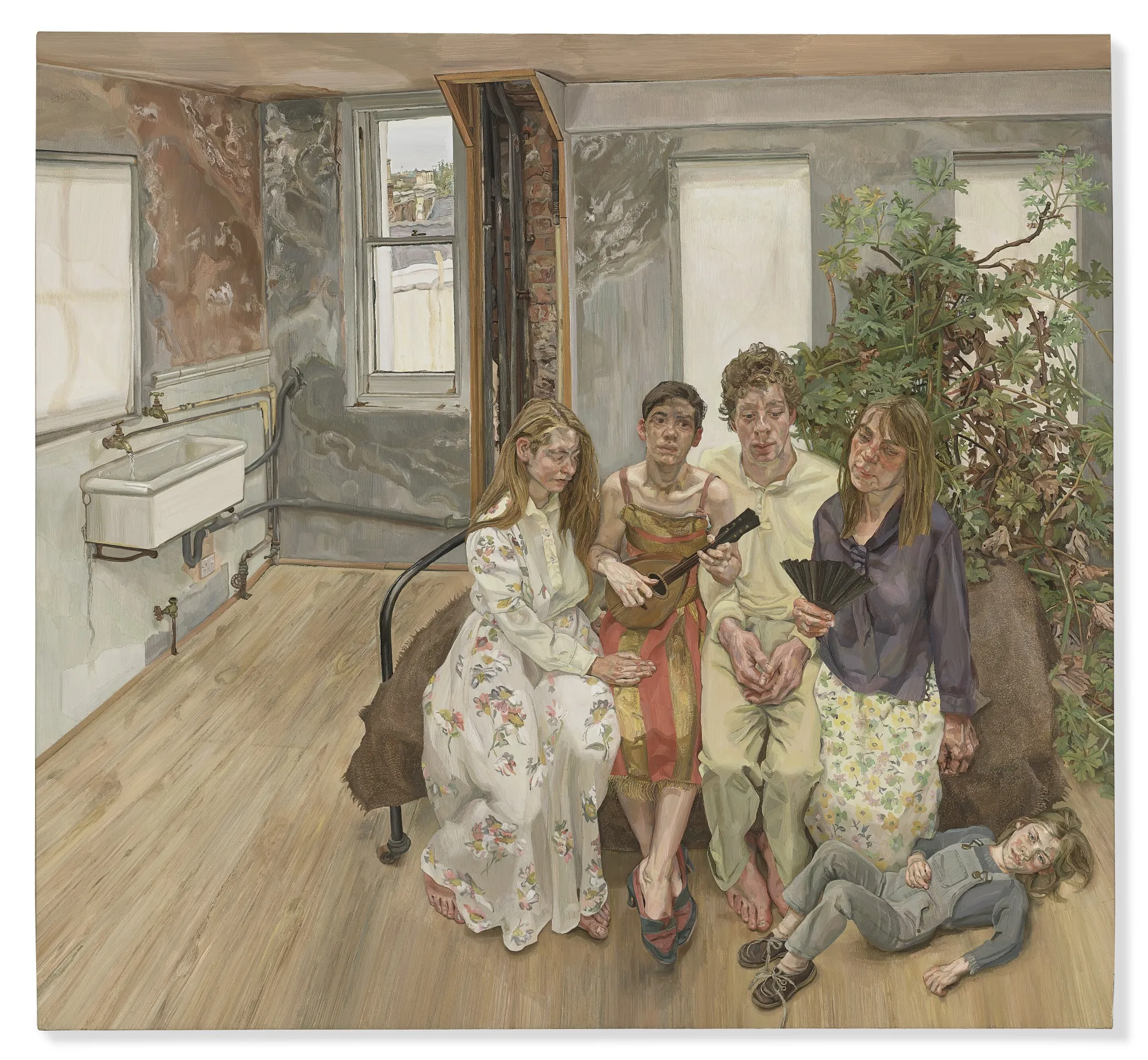 Paul Allen Auction Results: Lucien Freud Painting Sets $86