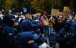 Demonstrations&nbsp;in Krakow&nbsp;on Oct. 25.&nbsp;Poland’s high court&nbsp;said a 27-year-old rule allowing the termination of pregnancies due to damaged fetuses was unconstitutional.&nbsp;