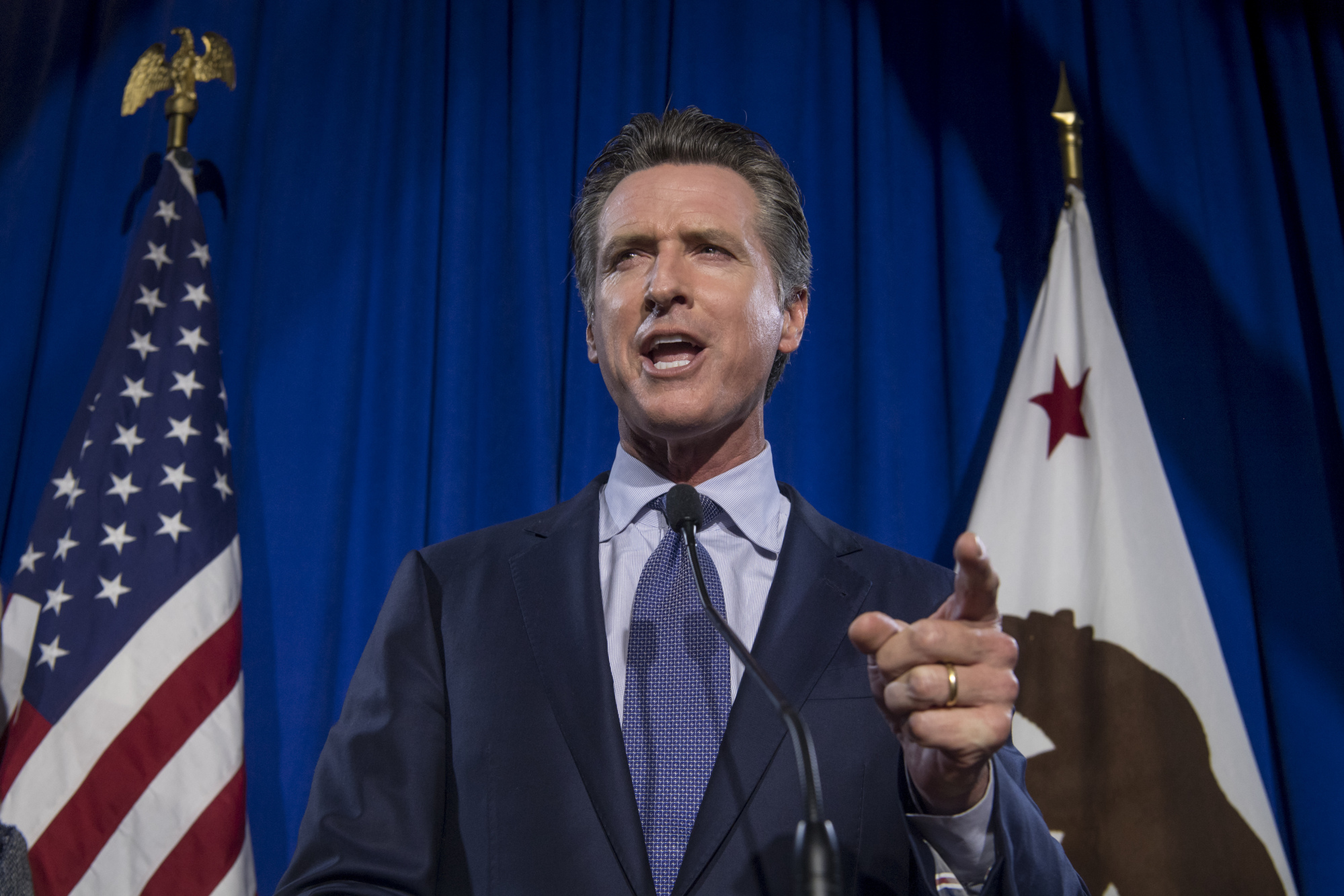 California Governor Gavin Newsom Escalates GOP Jabs to Build National