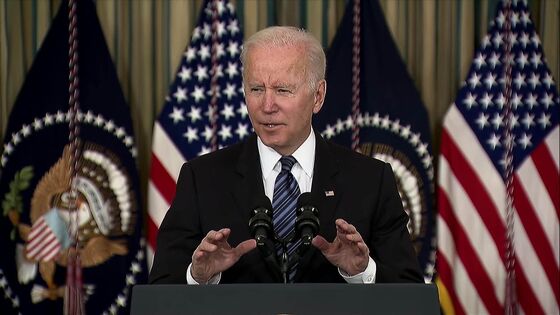 Biden Says U.S. Economy Is Recovering Faster Than Expected