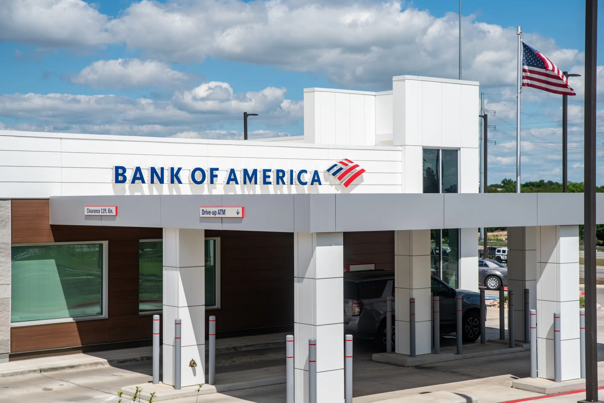 A Bank of America branch in Austin, Texas.