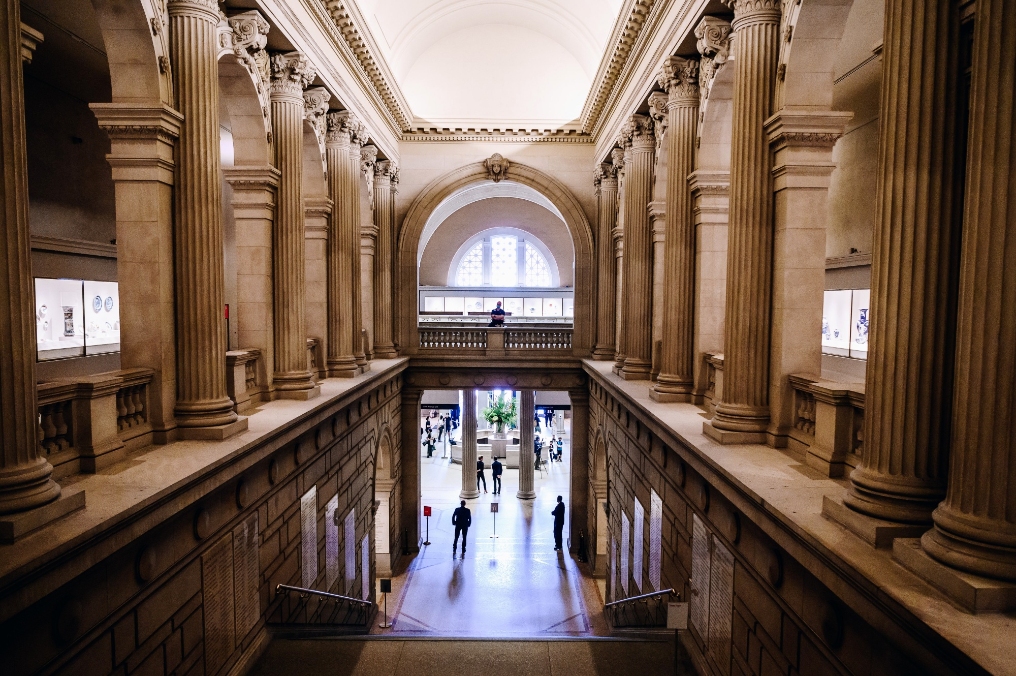 The entrance hall&nbsp;at the Metropolitan Museum of Art in New York.