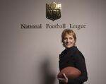 Cynthia Hogan has been hired by the National Football League to help the organization with their issues of players abusing women. She is photographed in Washington, D.C. on October 23, 2014.

