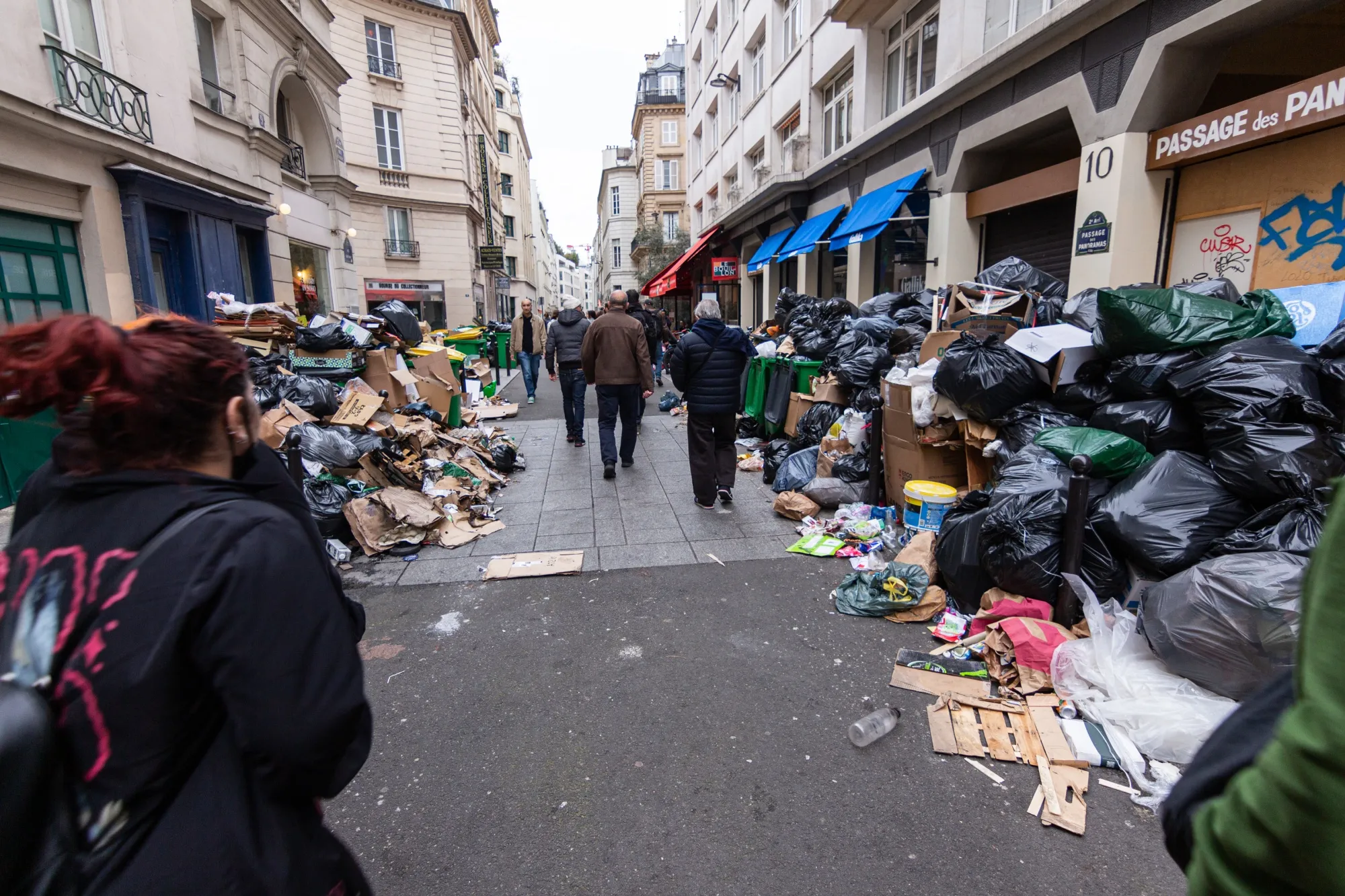 The uncollected trash in Paris still runs&nbsp;high, along with tensions over pension reform.