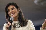 Former Ambassador To UN Nikki Haley Holds Campaign Event