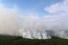 Smoke shrouds the landscape during a forest fire in the Boguchar region of Krasnoyark, Russia, on Aug. 4. Photo: Donat Sorokin\TASS via Getty Images