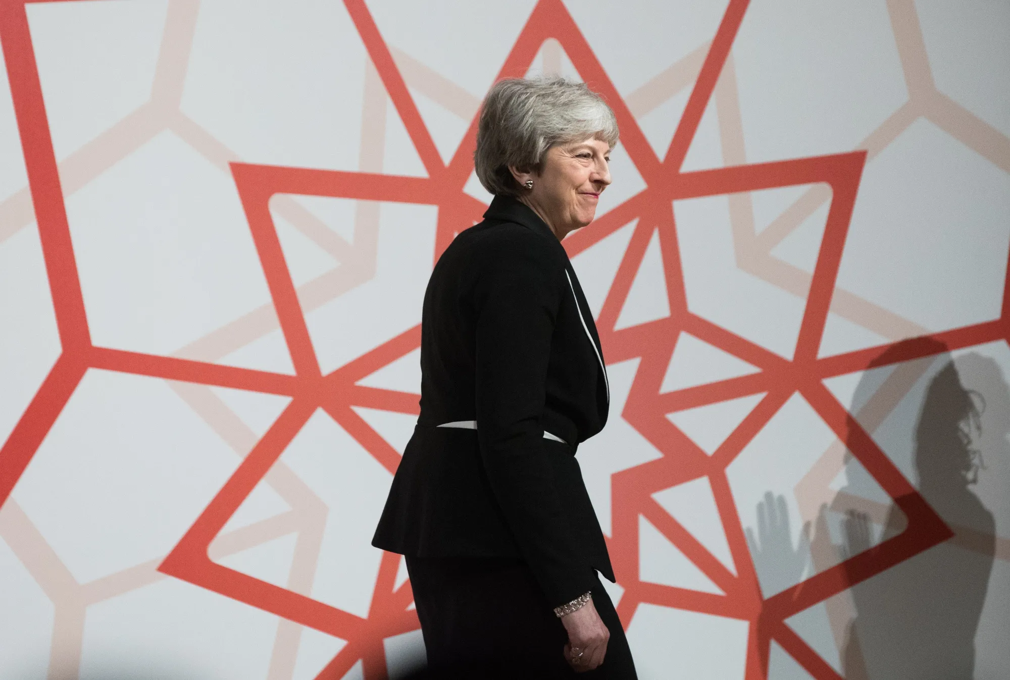 Theresa May on Feb. 28.