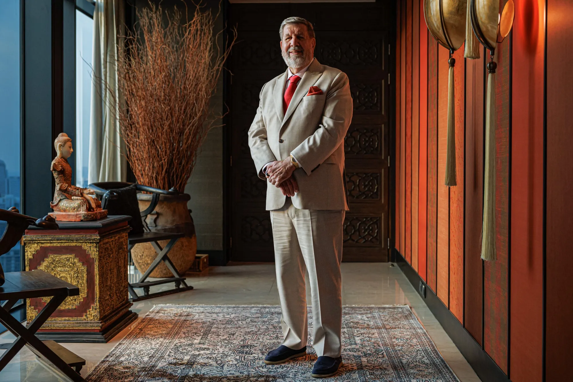 Bill Heinecke in Bangkok on March 11.