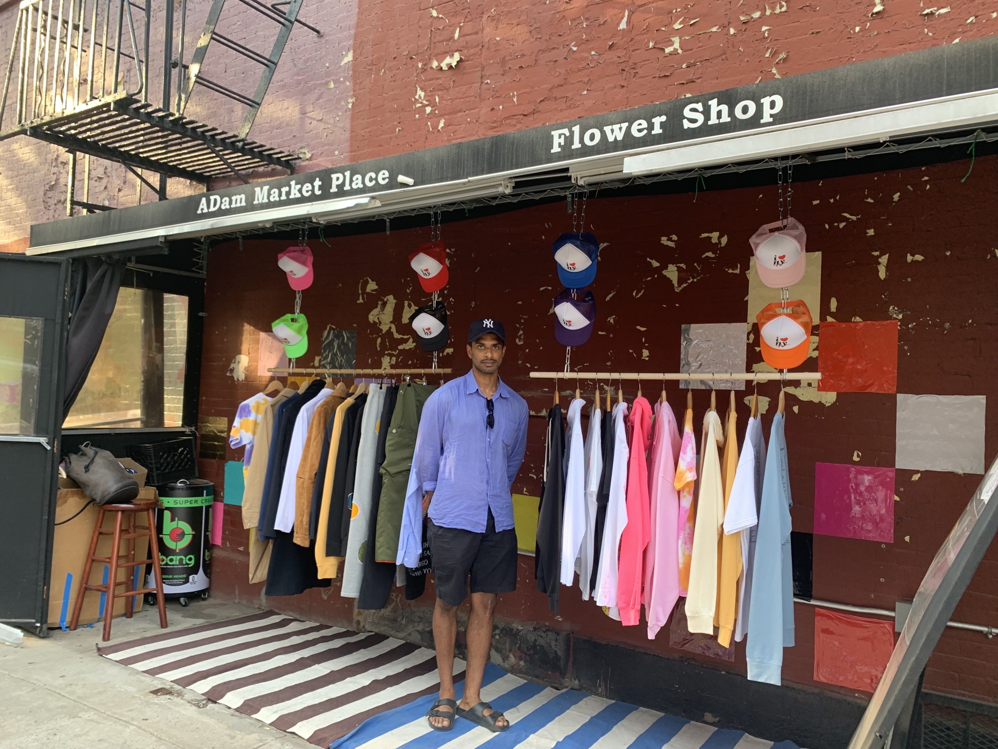 Mayan Rajendran started a pop-up store next to the corner deli he came to rely on during the pandemic.