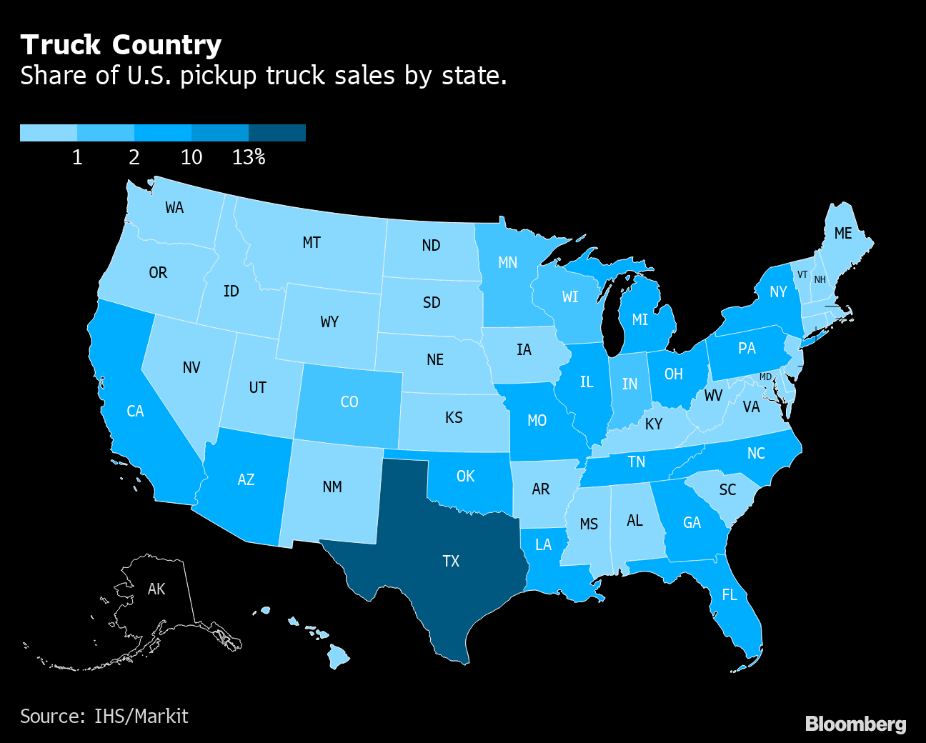 Map: Truck Country