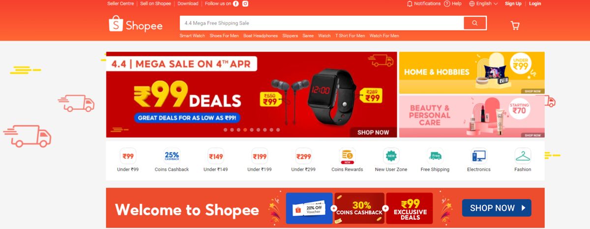 Shopee India to Shut After Political Headwinds; Sea Stock Down - Bloomberg