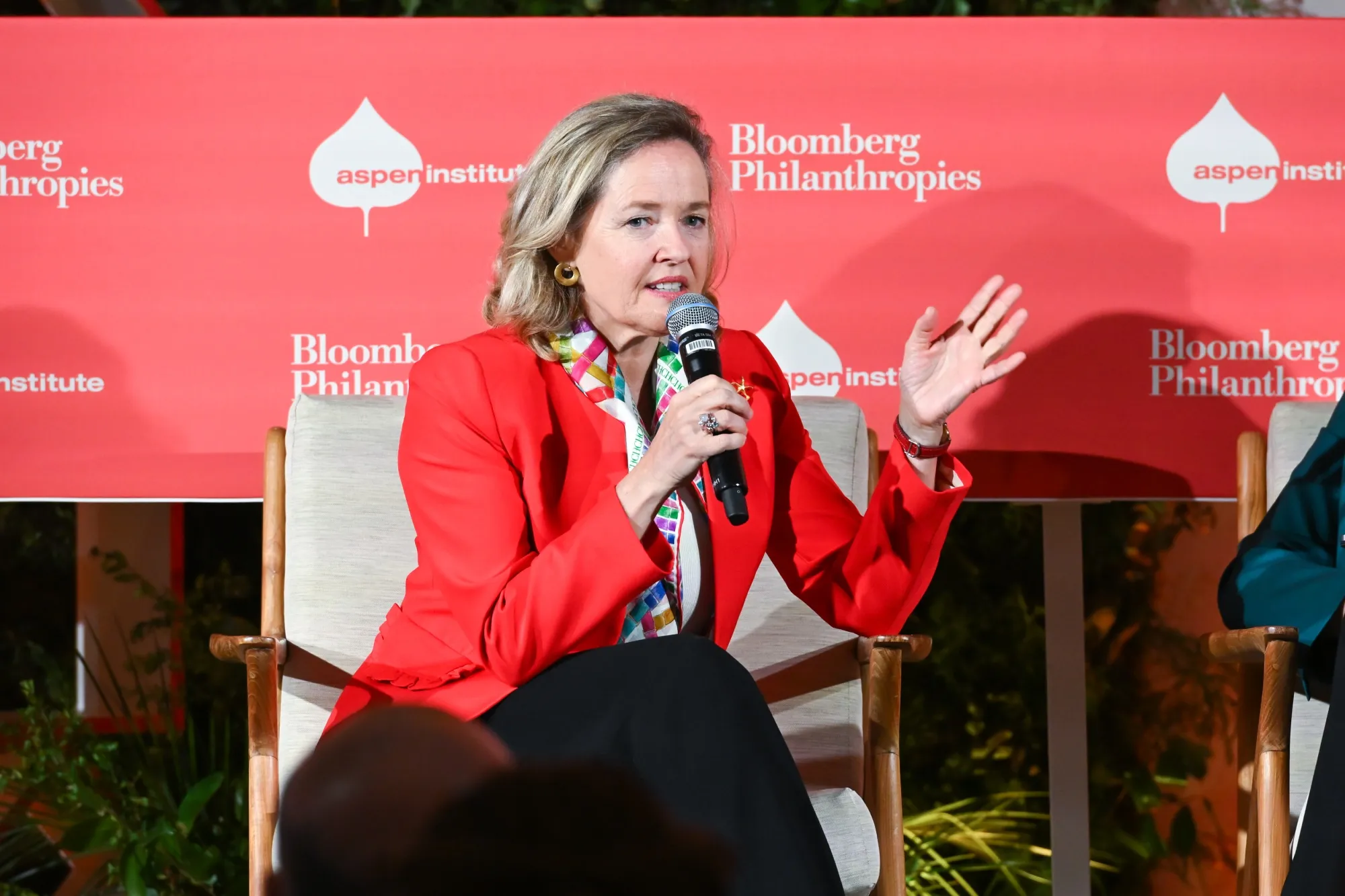 Nadia Calviño on April 29.