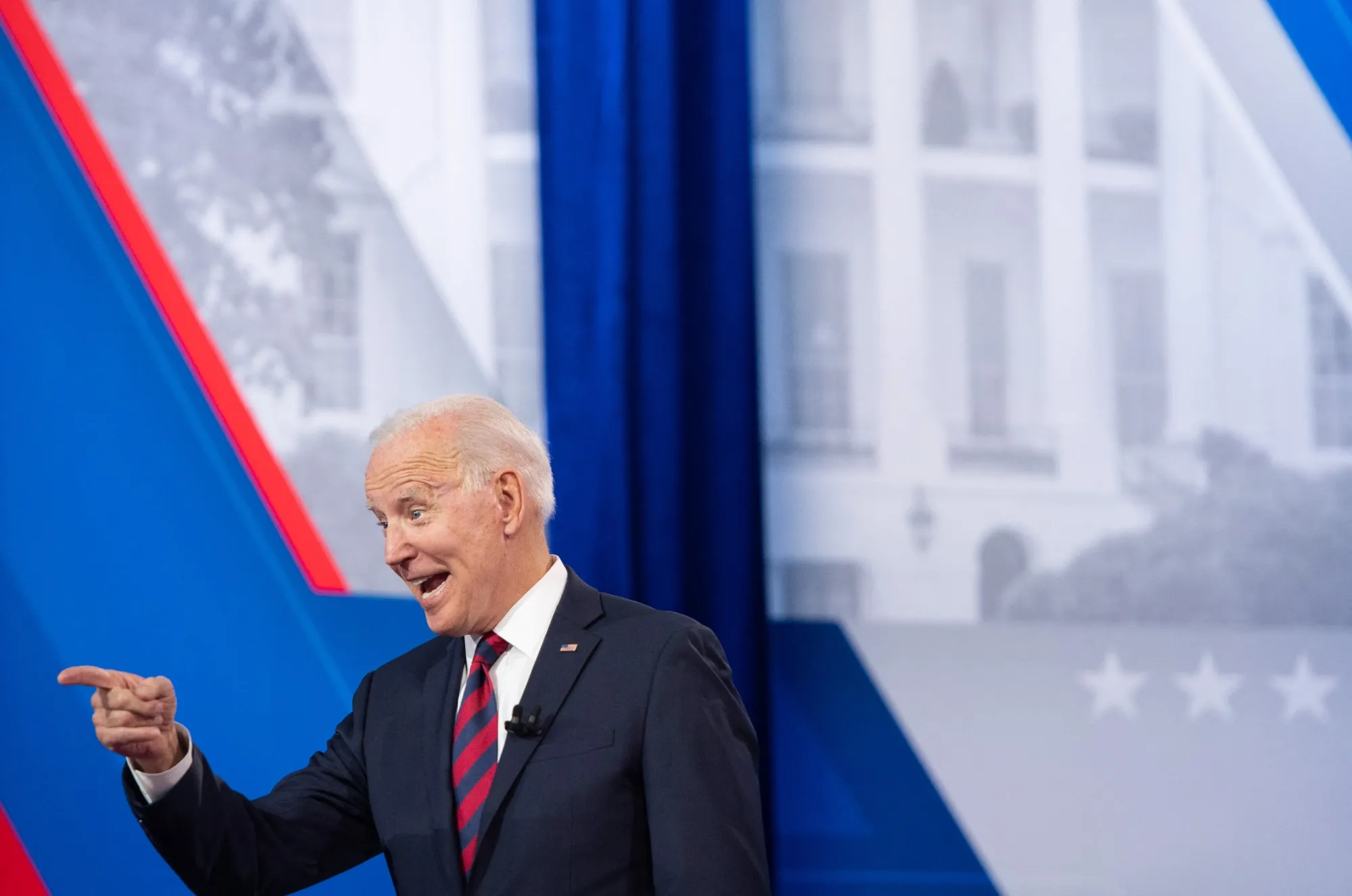 Joe Biden at a CNN Town Hall in Cincinnati, on July 21.