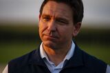 GOP Presidential Candidate Ron DeSantis Visits Field Of Dreams 