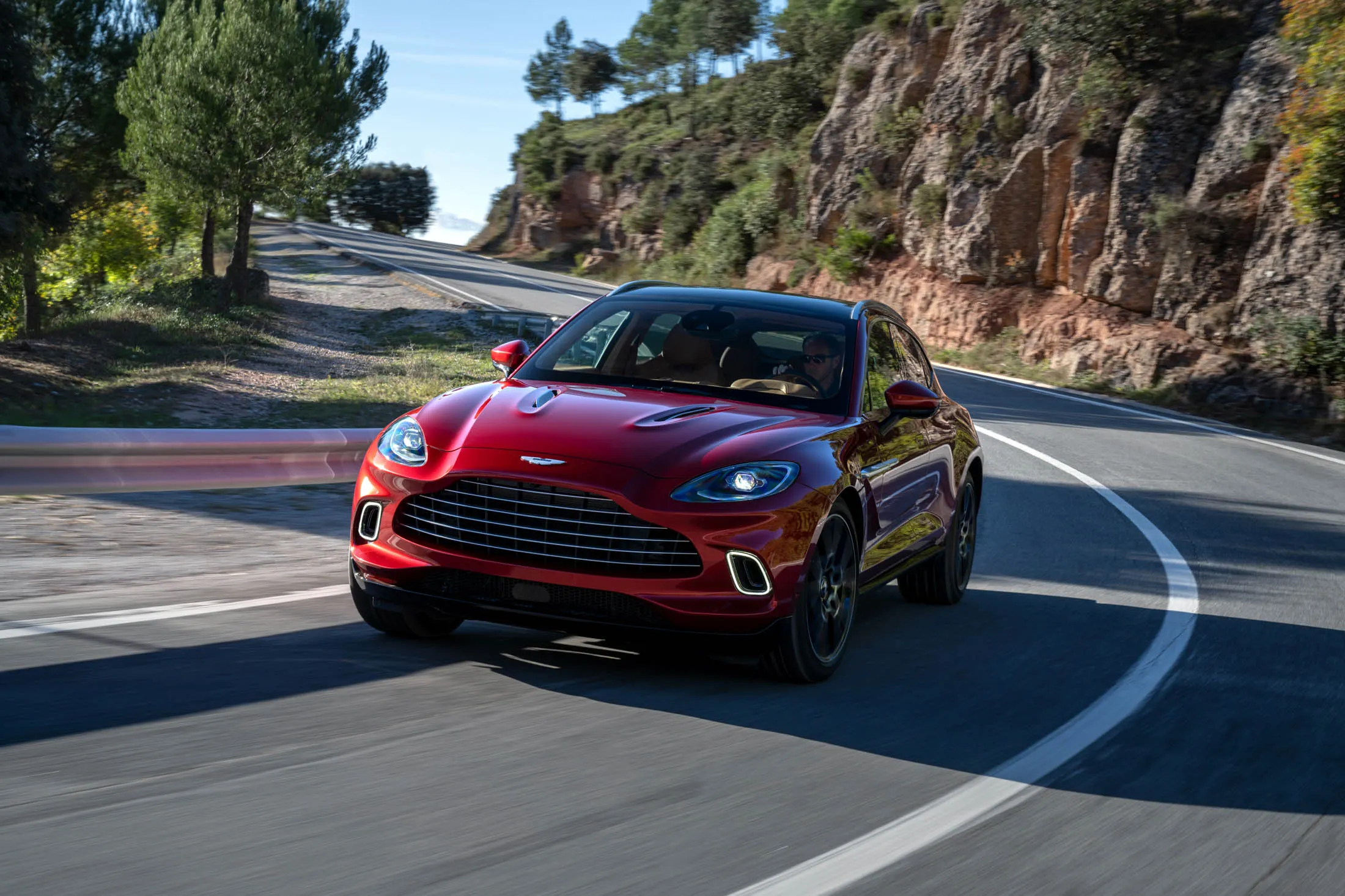 The Aston Martin DBX.