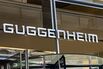 Guggenheim Partners corporate headquarters, building exterior detail, 330 Madison Avenue, New York City, New York, USA