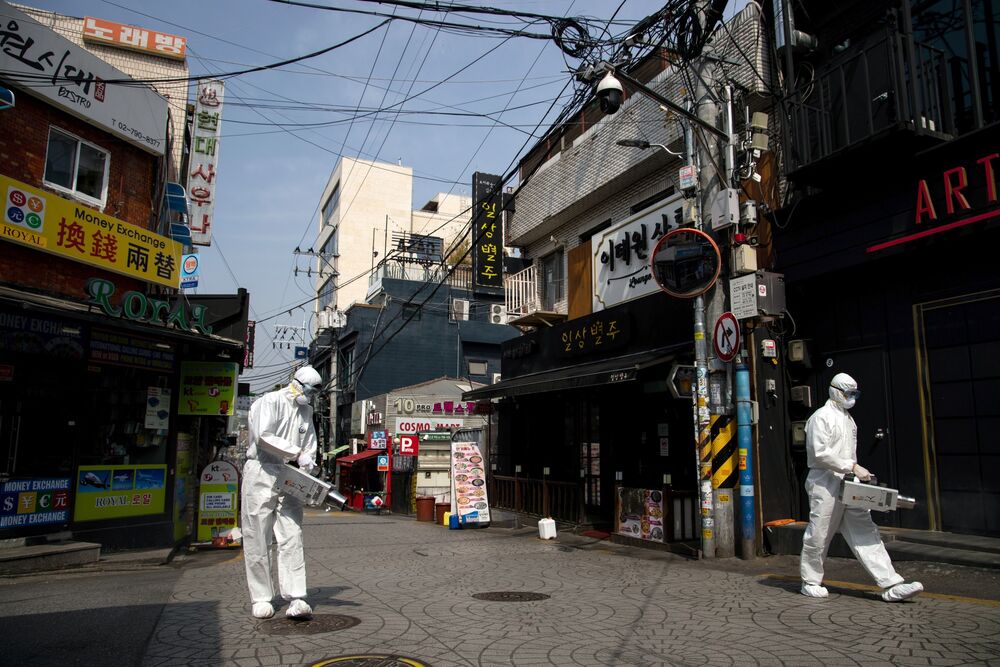 韓国のナイトクラブ関連の新型コロナ感染 131件に増加 Bloomberg