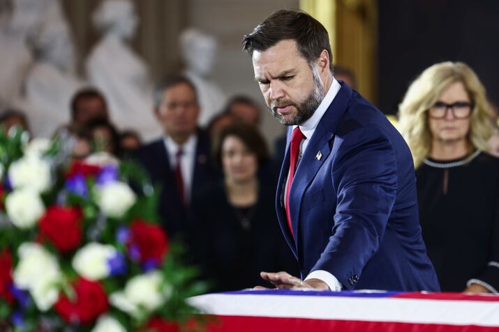 Services Held For Late Republican South Carolina Senator Lindsey Graham Funeral
