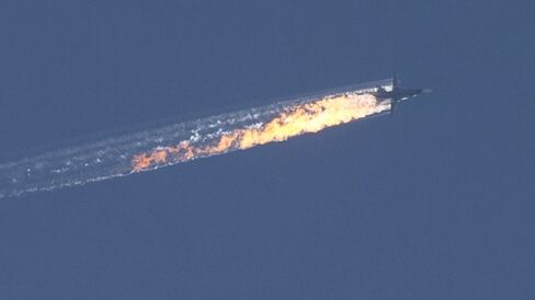 An aircraft goes down near Turkey’s border