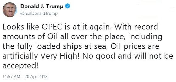 OPEC Faces a Bigger Problem in Washington Than Trump Tweets