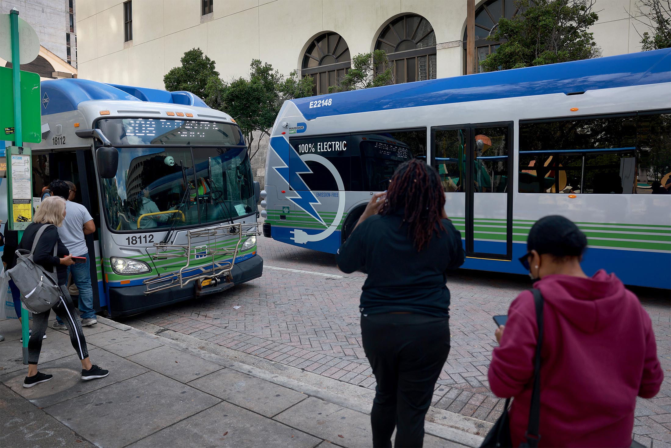 Electric bus maker Proterra filed for Chapter 11 protection earlier this year.