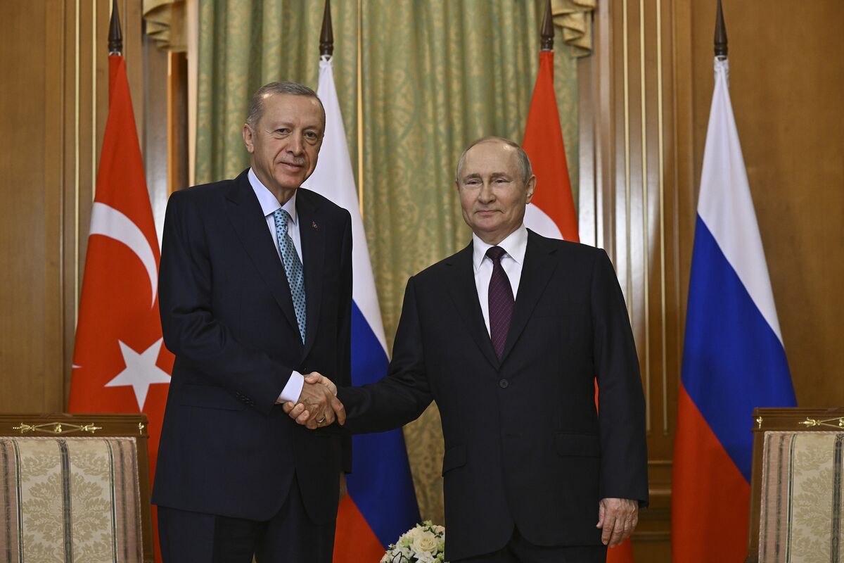 Putin Sees Turkey Gas-Hub Agreement in ‘Very Near Future’