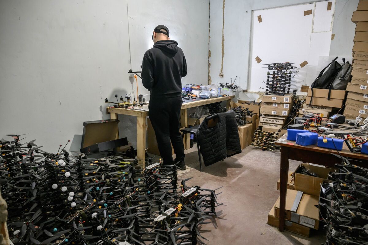Ukraine Says it Deploys About 9,000 Drones A Day to Fight Russia