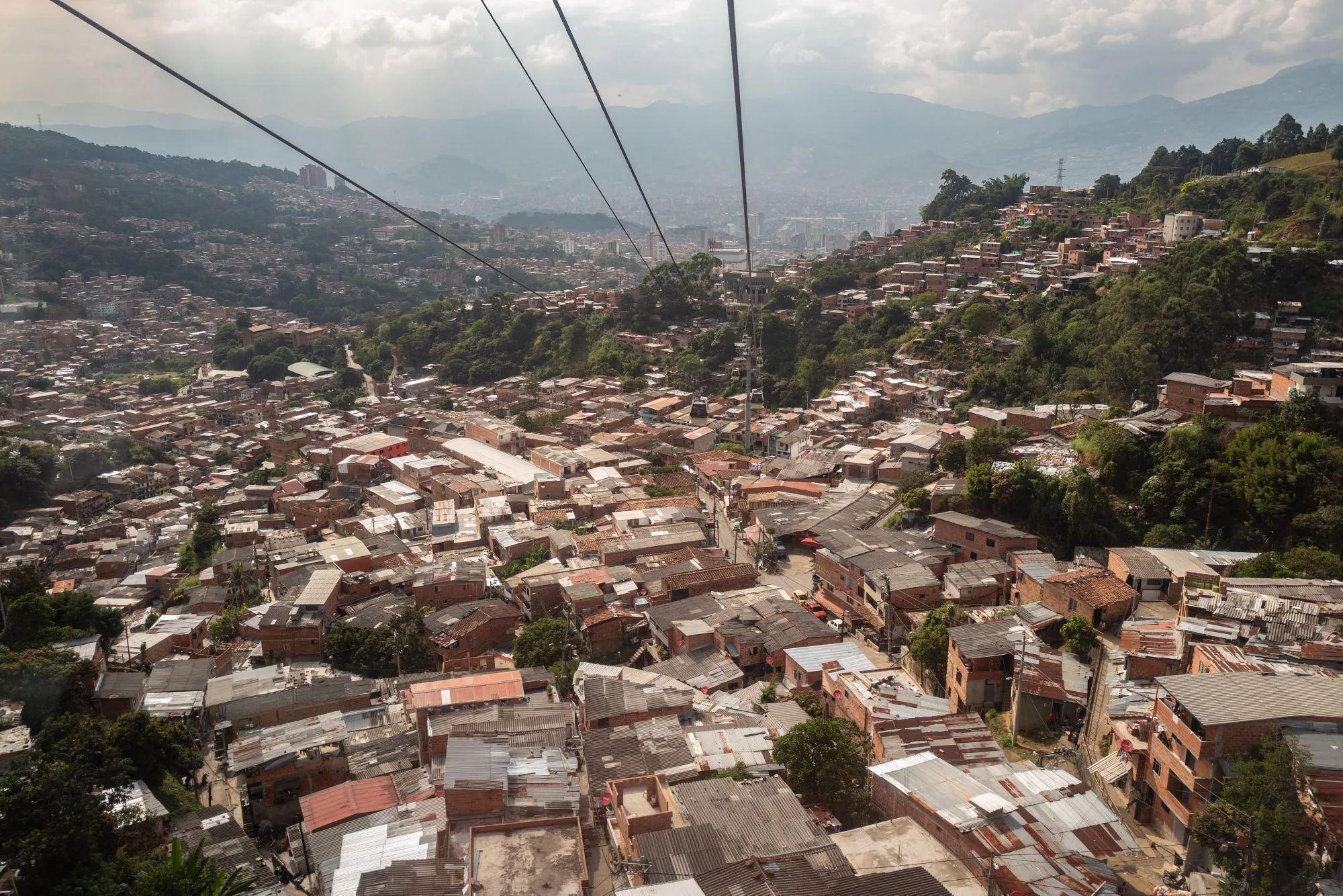 Viviendas en Medellín, Colombia.