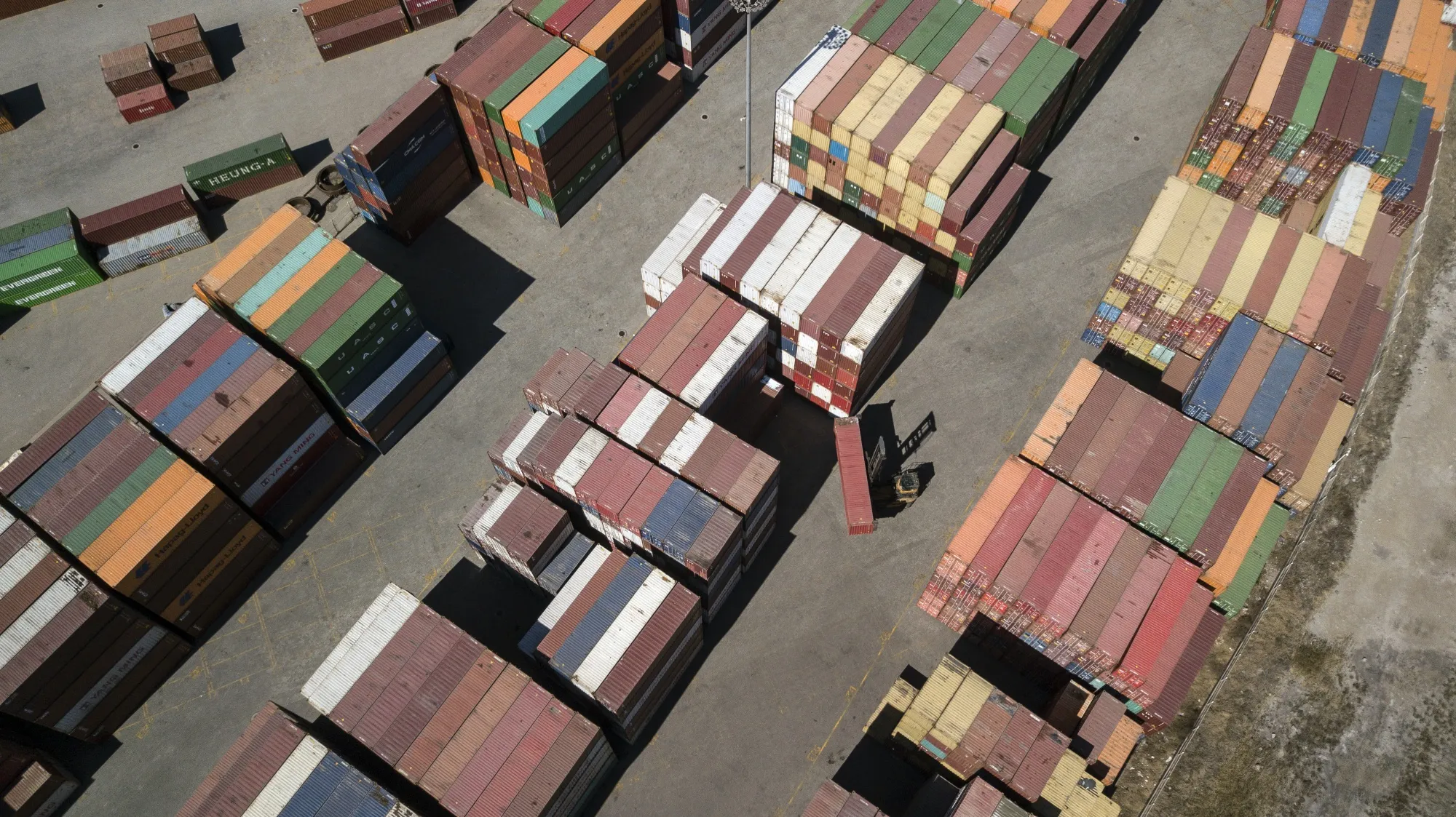 Aerial Views of Tianjin Port as Xi Jinping Plans Europe Visit in Bid to Offset Concerns, Boost Trade