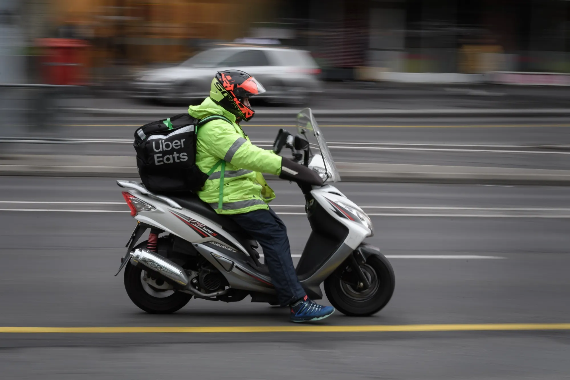 Grubhub motorcycle online