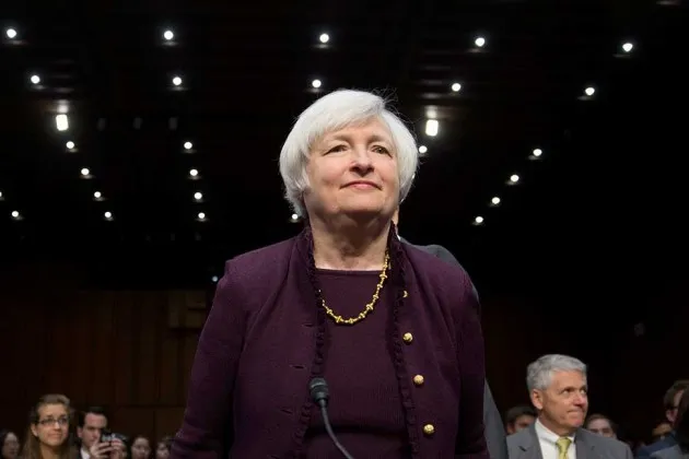 Janet Yellen in Washington on May 7