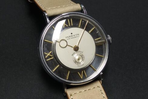 This watch is skeletonized around the movement instead of through it.